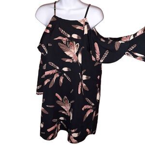 Altar'd State Feather Bay Cold Shoulder Dress